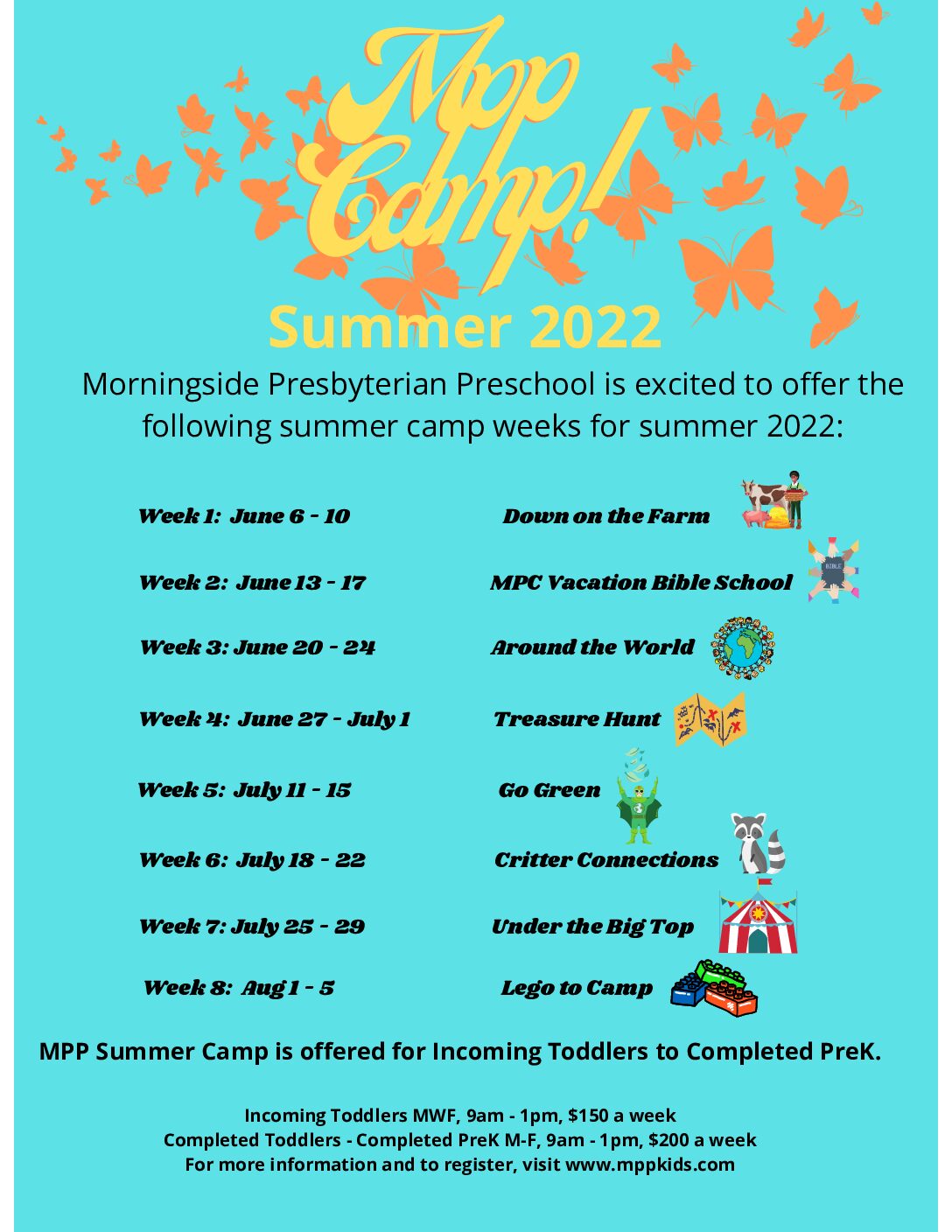 Summer Camp Morningside Presbyterian Preschool